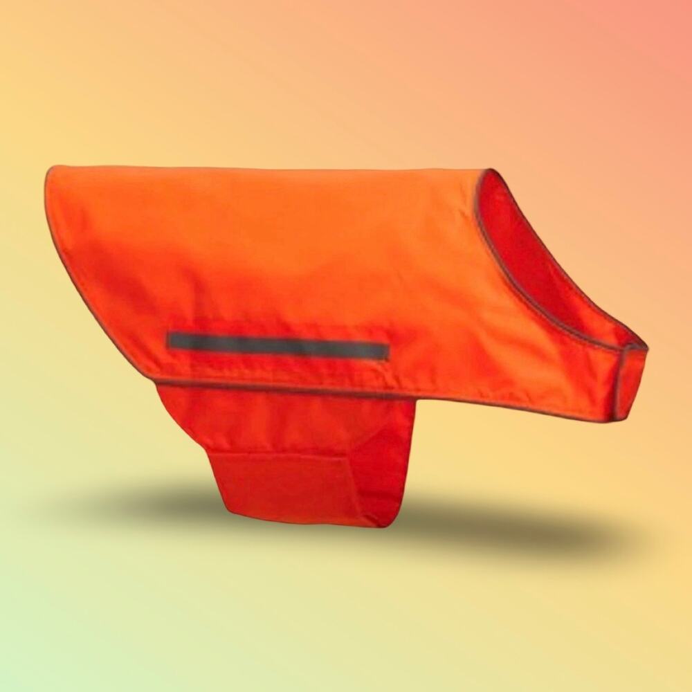 Spot The Dog XL Reflective Safety Vest Orange High Visibility Hunting Pet Gear
